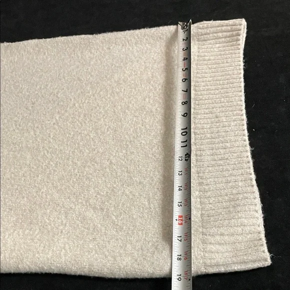 Women’s DALIA Sz XS/ECH/TP Cream Knit Sweater Dress Very Soft - Picture 5 of 6